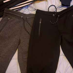 Aero, sp, black and grey sweat pants